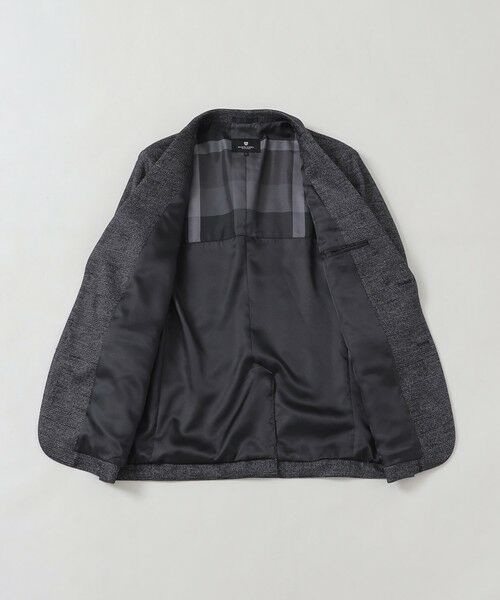 BLUE LABEL / BLACK LABEL CRESTBRIDGE / ブルーレーベル / ブラックレーベル・クレストブリッジ テーラードジャケット | グレンチェックウールジャージージャケット | 詳細6