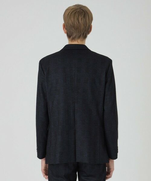 BLUE LABEL / BLACK LABEL CRESTBRIDGE / ブルーレーベル / ブラックレーベル・クレストブリッジ テーラードジャケット | グレンチェックウールジャージージャケット | 詳細11