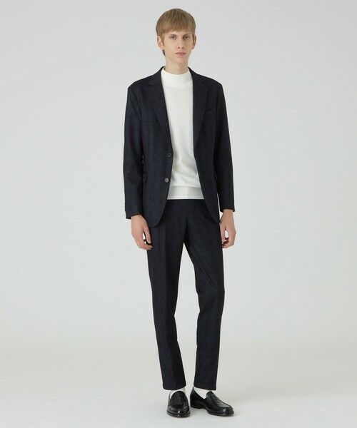 BLUE LABEL / BLACK LABEL CRESTBRIDGE / ブルーレーベル / ブラックレーベル・クレストブリッジ テーラードジャケット | グレンチェックウールジャージージャケット | 詳細8