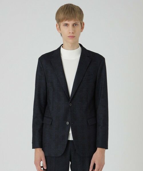 BLUE LABEL / BLACK LABEL CRESTBRIDGE / ブルーレーベル / ブラックレーベル・クレストブリッジ テーラードジャケット | グレンチェックウールジャージージャケット | 詳細9