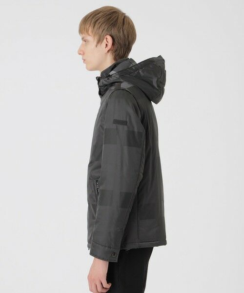 BLUE LABEL / BLACK LABEL CRESTBRIDGE / ブルーレーベル / ブラックレーベル・クレストブリッジ  その他アウター | シャドーチェック4WAYパデッドパーカー | 詳細3