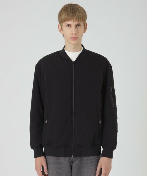 BLUE LABEL / BLACK LABEL CRESTBRIDGE / ブルーレーベル / ブラックレーベル・クレストブリッジ その他アウター | BLACK of BLACKs パデッドMA-1ジャケット | 詳細2