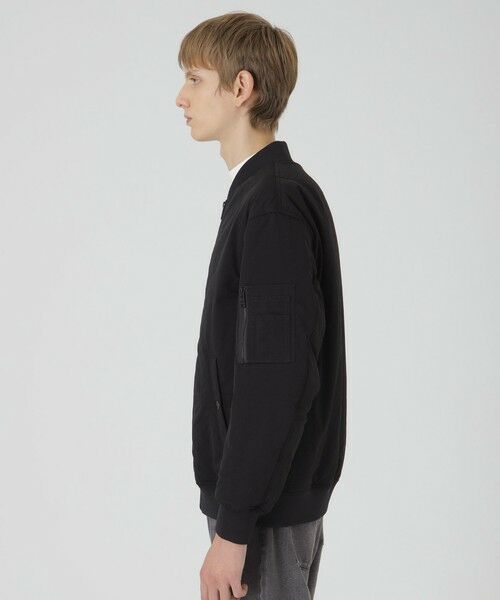 BLUE LABEL / BLACK LABEL CRESTBRIDGE / ブルーレーベル / ブラックレーベル・クレストブリッジ その他アウター | BLACK of BLACKs パデッドMA-1ジャケット | 詳細3