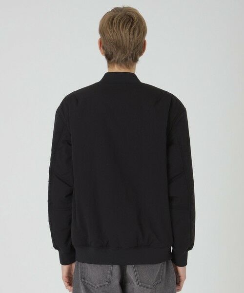 BLUE LABEL / BLACK LABEL CRESTBRIDGE / ブルーレーベル / ブラックレーベル・クレストブリッジ その他アウター | BLACK of BLACKs パデッドMA-1ジャケット | 詳細4