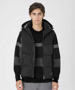 BLUE LABEL / BLACK LABEL CRESTBRIDGE / ブルーレーベル / ブラックレーベル・クレストブリッジ  その他アウター | ファブリックコンビダウンベスト