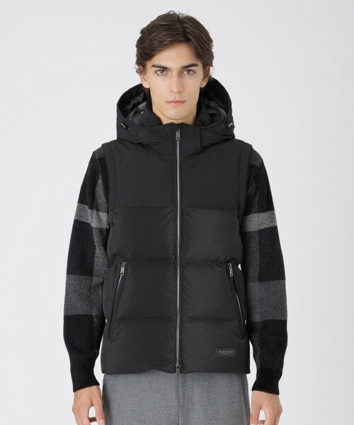BLUE LABEL / BLACK LABEL CRESTBRIDGE / ブルーレーベル / ブラックレーベル・クレストブリッジ その他アウター | ファブリックコンビダウンベスト | 詳細2