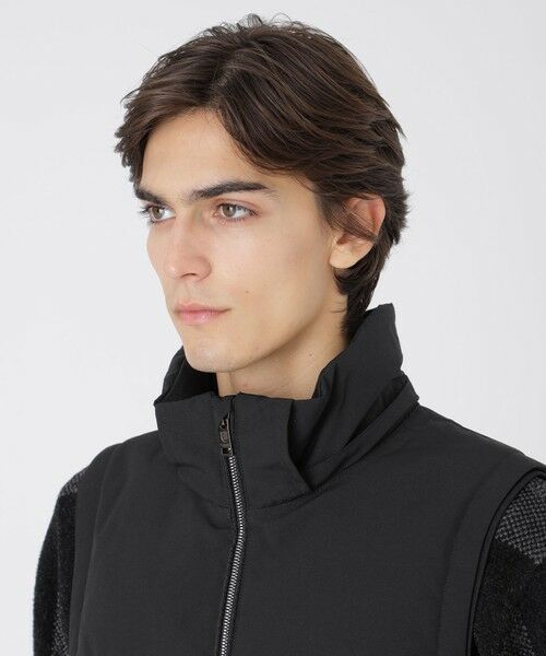 BLUE LABEL / BLACK LABEL CRESTBRIDGE / ブルーレーベル / ブラックレーベル・クレストブリッジ その他アウター | ファブリックコンビダウンベスト | 詳細5