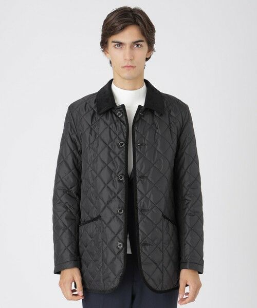 BLUE LABEL / BLACK LABEL CRESTBRIDGE / ブルーレーベル / ブラックレーベル・クレストブリッジ その他アウター | テクニカルキルティングジャケット(ブラック)