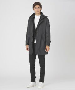 【高品質】ブラックレーベルクレストブリッジ グレー ウール チェスターコート M 中古・古着通販】BLACK LABEL CRESTBRIDGE (ブラックレーベル