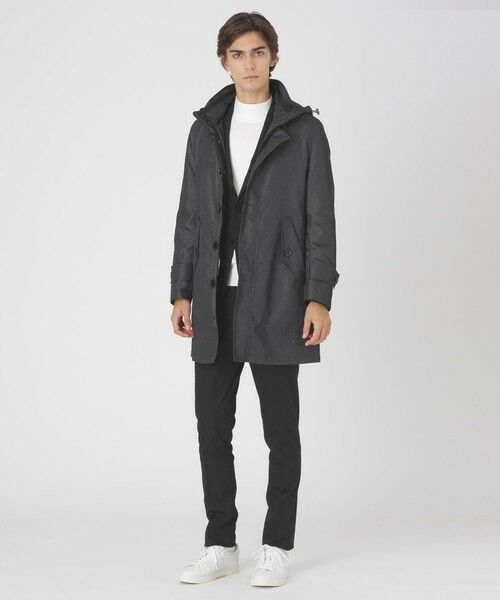 BLUE LABEL / BLACK LABEL CRESTBRIDGE/ブルーレーベル / ブラックレーベル・クレストブリッジ ダブルフェイスメモリー10monthシティパーカー グレー3 M BLUE LABEL / BLACK LABEL CRESTBRIDGE/ブルーレーベル / ブラックレーベル・クレストブリッジ ダブルフェイスメモリー10monthシティパーカー グレー3 M