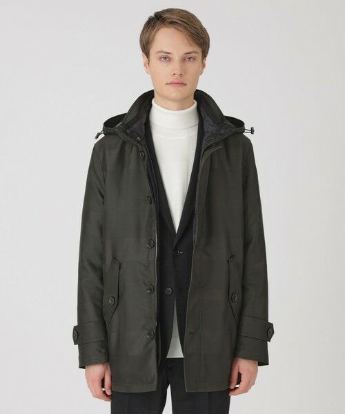 BLUE LABEL / BLACK LABEL CRESTBRIDGE/ブルーレーベル / ブラックレーベル・クレストブリッジ シャドーチェック10monthショートパーカー グリーン9 LL BLUE LABEL / BLACK LABEL CRESTBRIDGE/ブルーレーベル / ブラックレーベル・クレストブリッジ シャドーチェック10monthショートパーカー グリーン9 LL