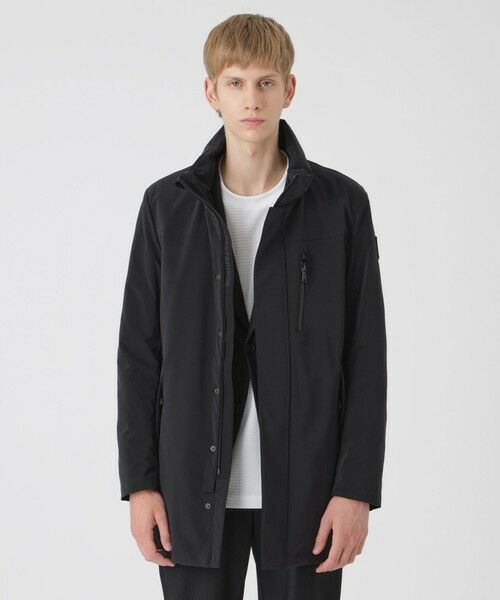 BLUE LABEL / BLACK LABEL CRESTBRIDGE / ブルーレーベル / ブラックレーベル・クレストブリッジ その他アウター | 【BLACK lab.】テクニカルスタンドコート(ブラック)