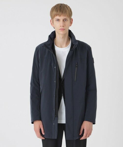 BLUE LABEL / BLACK LABEL CRESTBRIDGE / ブルーレーベル / ブラックレーベル・クレストブリッジ その他アウター | 【BLACK lab.】テクニカルスタンドコート(ネイビー1)