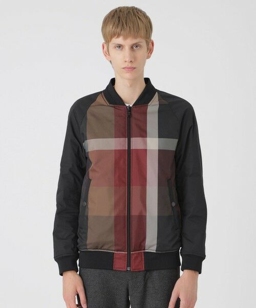BLUE LABEL / BLACK LABEL CRESTBRIDGE / ブルーレーベル / ブラックレーベル・クレストブリッジ  その他アウター | 【一部店舗限定】リバーシブルクレストブリッジチェックMA-1 | 詳細5