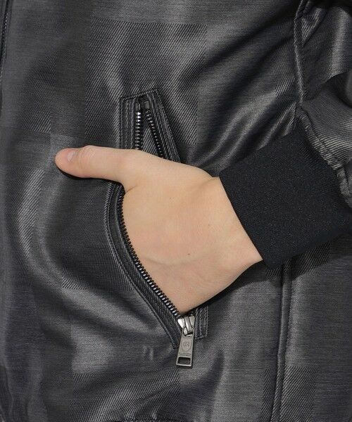 BLUE LABEL / BLACK LABEL CRESTBRIDGE / ブルーレーベル / ブラックレーベル・クレストブリッジ  その他アウター | 【WEB限定】シャドーチェックパデッドMA-1 | 詳細5