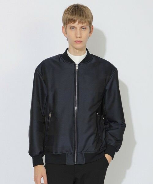 BLUE LABEL / BLACK LABEL CRESTBRIDGE / ブルーレーベル / ブラックレーベル・クレストブリッジ  その他アウター | 【WEB限定】シャドーチェックパデッドMA-1 | 詳細10