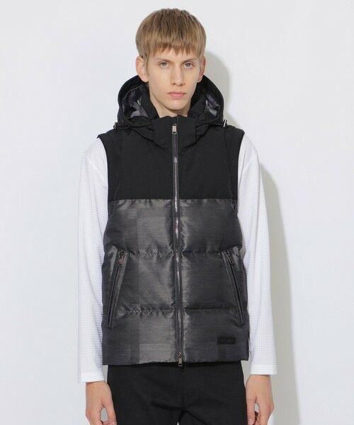 BLUE LABEL / BLACK LABEL CRESTBRIDGE / ブルーレーベル / ブラックレーベル・クレストブリッジ その他アウター | 【WEB限定】シャドーチェックダウンベスト | 詳細2