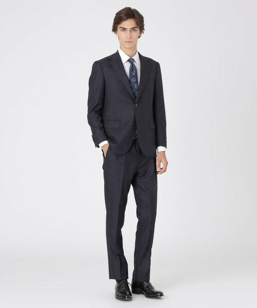 BLUE LABEL / BLACK LABEL CRESTBRIDGE / ブルーレーベル / ブラックレーベル・クレストブリッジ  セットアップ | 【一部店舗限定】MIYUKI シャドースチュアートチェックスーツ | 詳細1