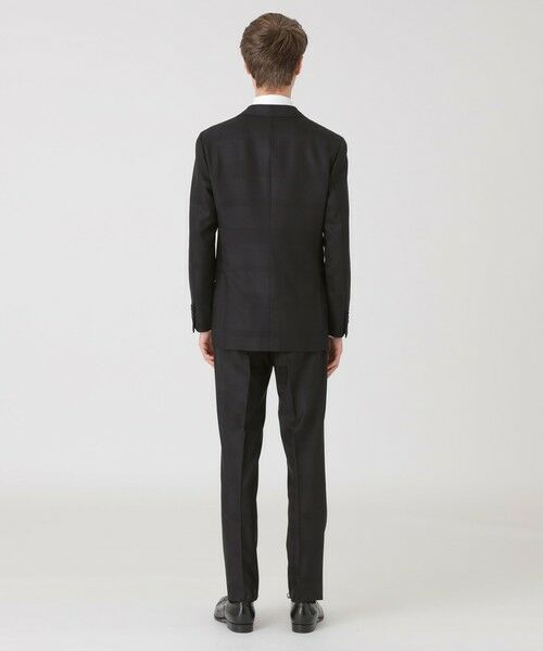 BLUE LABEL / BLACK LABEL CRESTBRIDGE / ブルーレーベル / ブラックレーベル・クレストブリッジ セットアップ | 【一部店舗限定】Zegna ISLAND FLEECE ブラックシャドークレストブリッジチェックスーツ | 詳細3