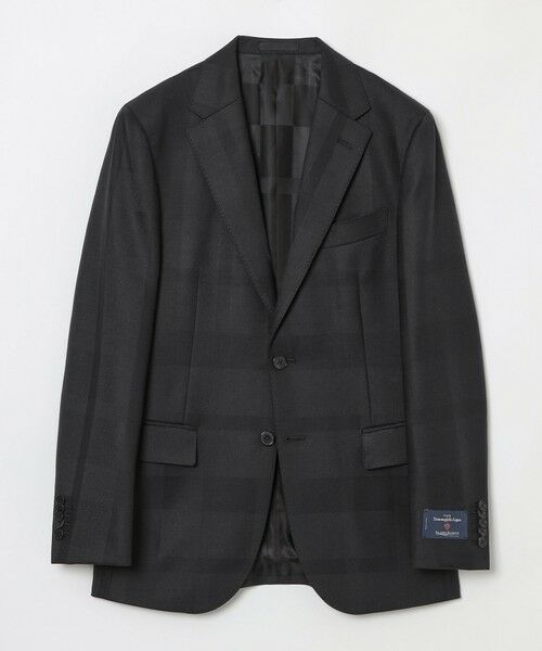 BLUE LABEL / BLACK LABEL CRESTBRIDGE / ブルーレーベル / ブラックレーベル・クレストブリッジ セットアップ | 【一部店舗限定】Zegna ISLAND FLEECE ブラックシャドークレストブリッジチェックスーツ | 詳細7