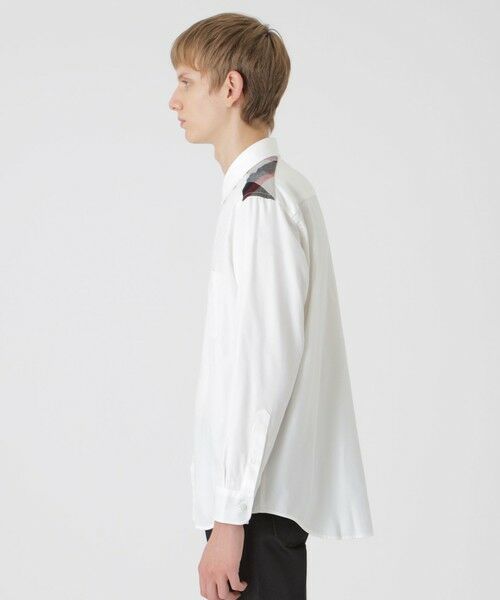 BLUE LABEL / BLACK LABEL CRESTBRIDGE / ブルーレーベル / ブラックレーベル・クレストブリッジ シャツ・ブラウス | パーシャルチェックマイクロピーチシャツ | 詳細2