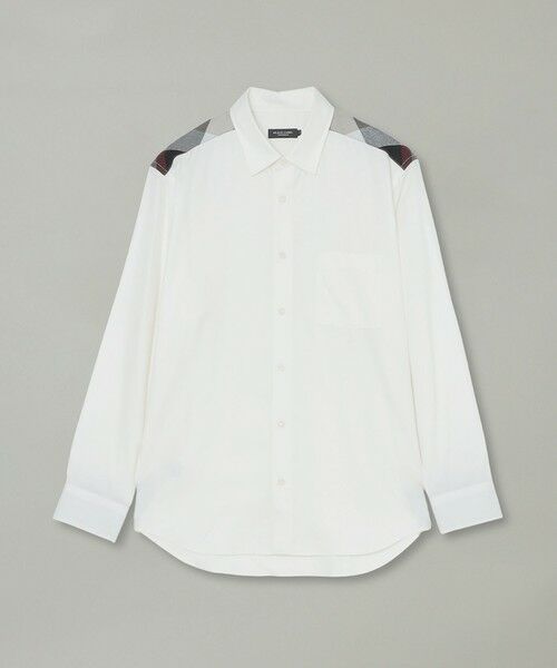 BLUE LABEL / BLACK LABEL CRESTBRIDGE / ブルーレーベル / ブラックレーベル・クレストブリッジ シャツ・ブラウス | パーシャルチェックマイクロピーチシャツ | 詳細5