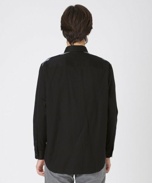 BLUE LABEL / BLACK LABEL CRESTBRIDGE / ブルーレーベル / ブラックレーベル・クレストブリッジ シャツ・ブラウス | パーシャルチェックマイクロピーチシャツ | 詳細8