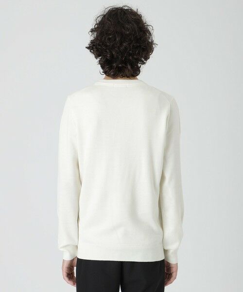 BLUE LABEL / BLACK LABEL CRESTBRIDGE / ブルーレーベル / ブラックレーベル・クレストブリッジ  ニット・セーター | シャドーチェッククルーネックニット | 詳細3