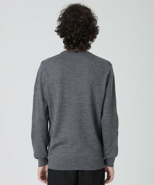 BLUE LABEL / BLACK LABEL CRESTBRIDGE / ブルーレーベル / ブラックレーベル・クレストブリッジ  ニット・セーター | シャドーチェッククルーネックニット | 詳細8