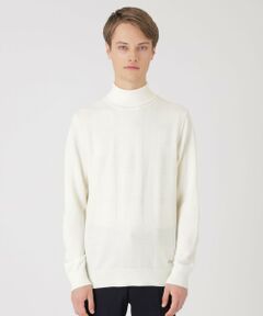 BLUE LABEL / BLACK LABEL CRESTBRIDGE / ブルーレーベル / ブラックレーベル・クレストブリッジ  ニット・セーター | シャドーチェックタートルネックニット