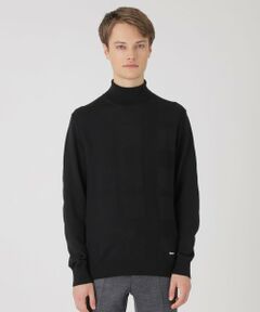 BLUE LABEL / BLACK LABEL CRESTBRIDGE / ブルーレーベル / ブラックレーベル・クレストブリッジ  ニット・セーター | シャドーチェックタートルネックニット