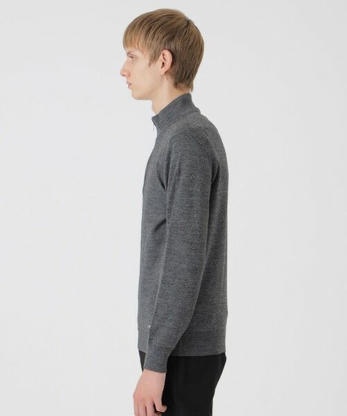 BLUE LABEL / BLACK LABEL CRESTBRIDGE / ブルーレーベル / ブラックレーベル・クレストブリッジ  ニット・セーター | シャドーチェックハーフジップニット | 詳細2