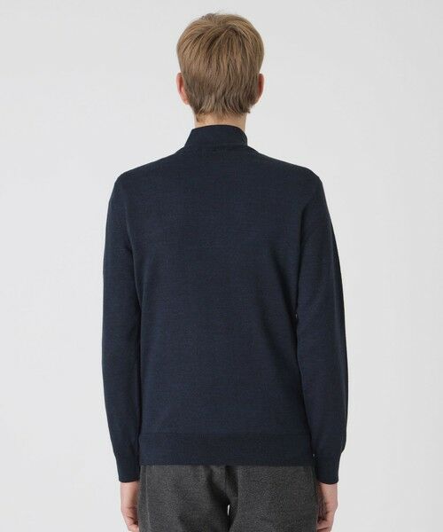BLUE LABEL / BLACK LABEL CRESTBRIDGE / ブルーレーベル / ブラックレーベル・クレストブリッジ  ニット・セーター | シャドーチェックハーフジップニット | 詳細13