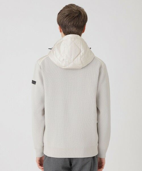 BLUE LABEL / BLACK LABEL CRESTBRIDGE / ブルーレーベル / ブラックレーベル・クレストブリッジ  ニット・セーター | ファブリックコンビニットブルゾン | 詳細4