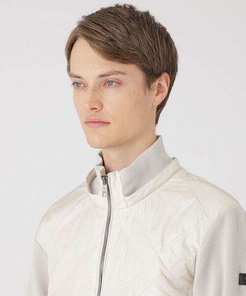 BLUE LABEL / BLACK LABEL CRESTBRIDGE / ブルーレーベル / ブラックレーベル・クレストブリッジ  ニット・セーター | ファブリックコンビニットブルゾン | 詳細6