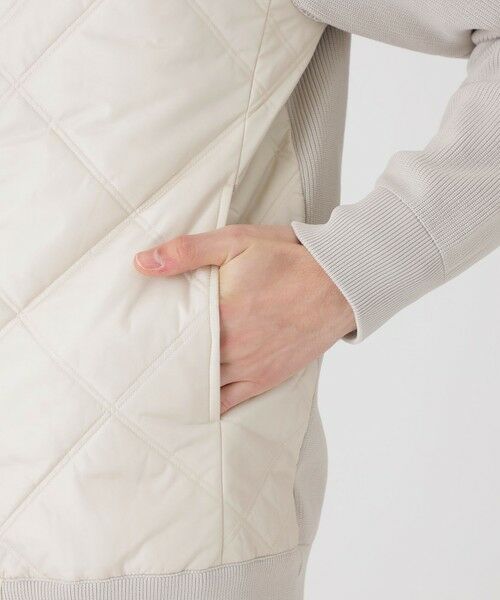 BLUE LABEL / BLACK LABEL CRESTBRIDGE / ブルーレーベル / ブラックレーベル・クレストブリッジ  ニット・セーター | ファブリックコンビニットブルゾン | 詳細7