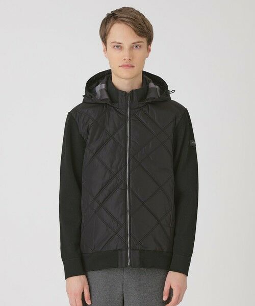 BLUE LABEL / BLACK LABEL CRESTBRIDGE / ブルーレーベル / ブラックレーベル・クレストブリッジ  ニット・セーター | ファブリックコンビニットブルゾン | 詳細11