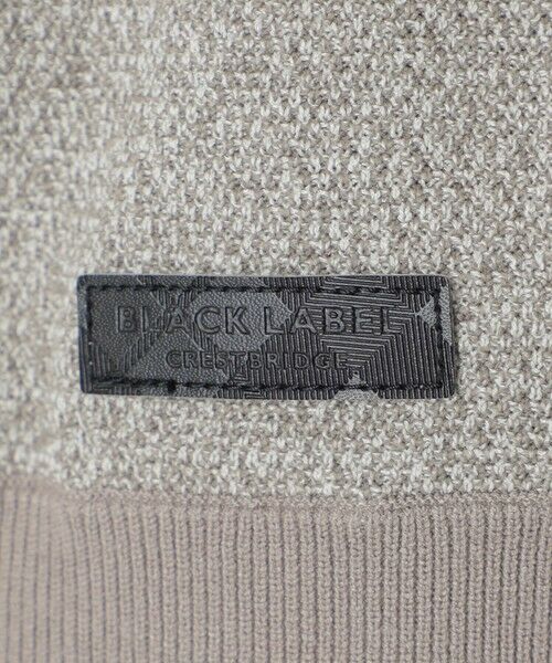 BLUE LABEL / BLACK LABEL CRESTBRIDGE / ブルーレーベル / ブラックレーベル・クレストブリッジ  ニット・セーター | パッチワーククレストブリッジチェックニット | 詳細9