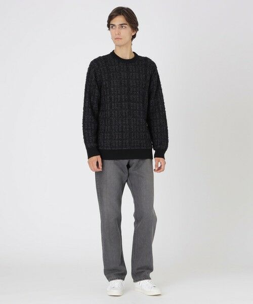 BLUE LABEL / BLACK LABEL CRESTBRIDGE / ブルーレーベル / ブラックレーベル・クレストブリッジ  ニット・セーター | ツィーディークルーネックニット | 詳細1
