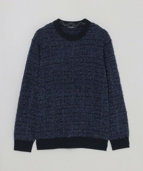 BLUE LABEL / BLACK LABEL CRESTBRIDGE / ブルーレーベル / ブラックレーベル・クレストブリッジ  ニット・セーター | ツィーディークルーネックニット | 詳細10