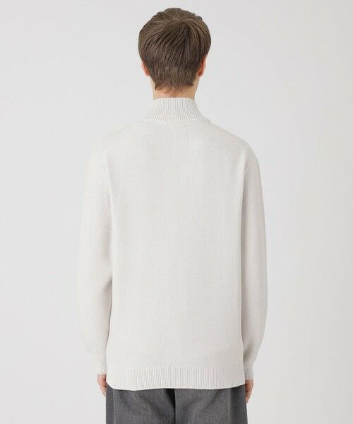 BLUE LABEL / BLACK LABEL CRESTBRIDGE / ブルーレーベル / ブラックレーベル・クレストブリッジ  ニット・セーター | プレーティングカラーシャドーチェックドライバーズニット | 詳細3