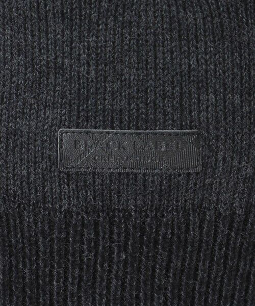 BLUE LABEL / BLACK LABEL CRESTBRIDGE / ブルーレーベル / ブラックレーベル・クレストブリッジ  ニット・セーター | プレーティングカラーシャドーチェックドライバーズニット | 詳細11