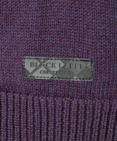 BLUE LABEL / BLACK LABEL CRESTBRIDGE / ブルーレーベル / ブラックレーベル・クレストブリッジ  ニット・セーター | プレーティングカラーシャドーチェックドライバーズニット | 詳細19