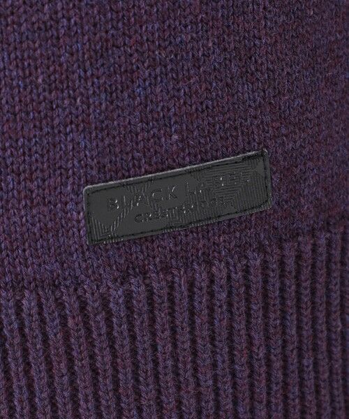 BLUE LABEL / BLACK LABEL CRESTBRIDGE / ブルーレーベル / ブラックレーベル・クレストブリッジ  ニット・セーター | プレーティングカラーシャドーチェックニット | 詳細24