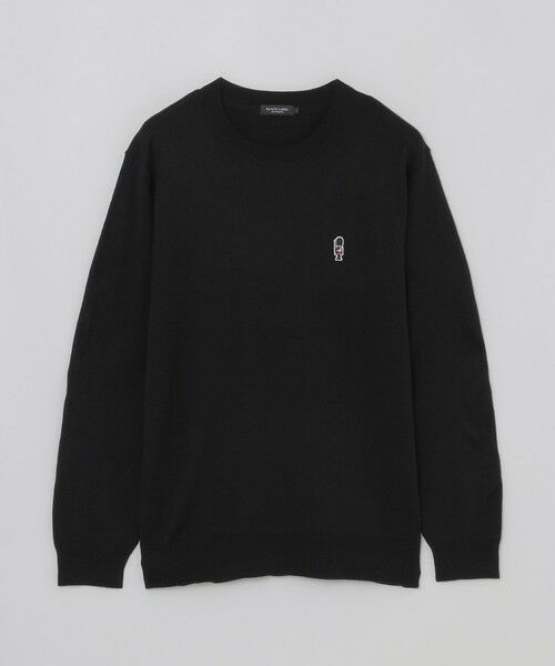BLUE LABEL / BLACK LABEL CRESTBRIDGE / ブルーレーベル / ブラックレーベル・クレストブリッジ  ニット・セーター | 【WEB限定】ガーズマンワッペンニット | 詳細11
