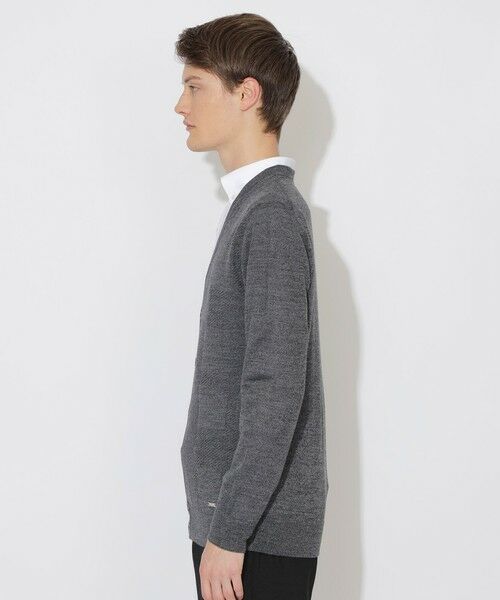 BLUE LABEL / BLACK LABEL CRESTBRIDGE / ブルーレーベル / ブラックレーベル・クレストブリッジ  ニット・セーター | 【WEB限定】シャドーチェックニットカーディガン | 詳細2