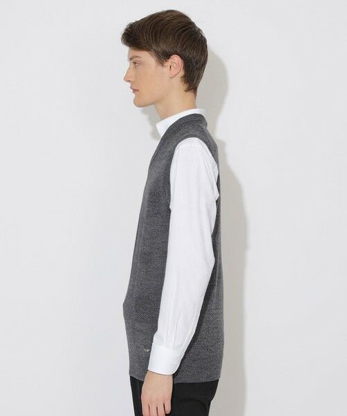 BLUE LABEL / BLACK LABEL CRESTBRIDGE / ブルーレーベル / ブラックレーベル・クレストブリッジ  ニット・セーター | 【WEB限定】シャドーチェックニットベスト | 詳細2