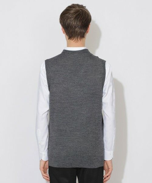 BLUE LABEL / BLACK LABEL CRESTBRIDGE / ブルーレーベル / ブラックレーベル・クレストブリッジ  ニット・セーター | 【WEB限定】シャドーチェックニットベスト | 詳細3
