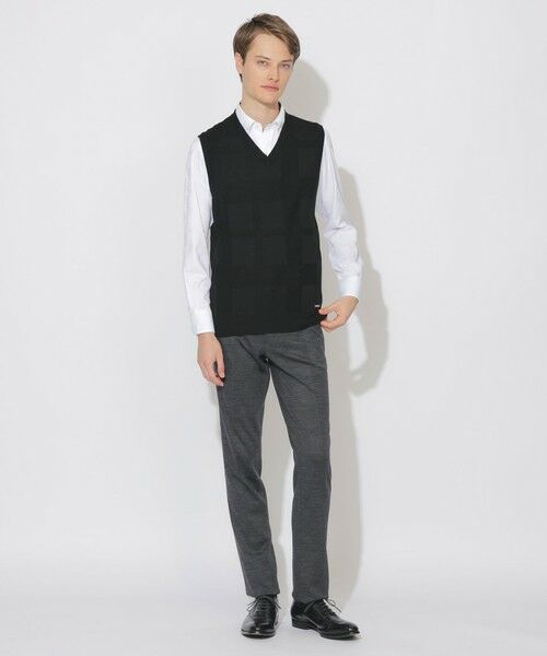 BLUE LABEL / BLACK LABEL CRESTBRIDGE / ブルーレーベル / ブラックレーベル・クレストブリッジ  ニット・セーター | 【WEB限定】シャドーチェックニットベスト | 詳細7