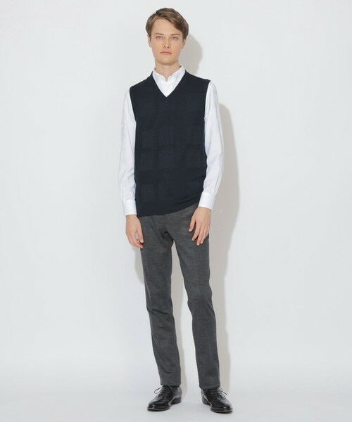 BLUE LABEL / BLACK LABEL CRESTBRIDGE / ブルーレーベル / ブラックレーベル・クレストブリッジ  ニット・セーター | 【WEB限定】シャドーチェックニットベスト | 詳細13